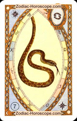 The snake, monthly Love and Health horoscope November Sagittarius