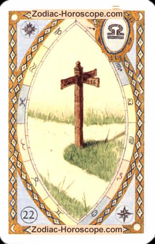 The crossroads astrological Lenormand
