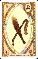 The whip astrological Lenormand Tarot