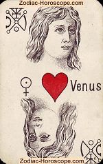 The Venus psychic card meaning