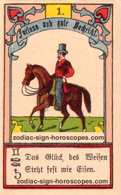 The rider, monthly Sagittarius horoscope April