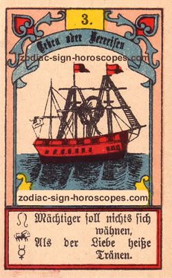 The ship, monthly Sagittarius horoscope March