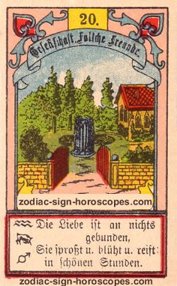 The garden, monthly Sagittarius horoscope August