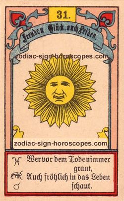 The sun, monthly Sagittarius horoscope October