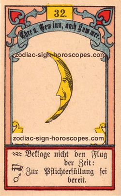 The moon, monthly Sagittarius horoscope August