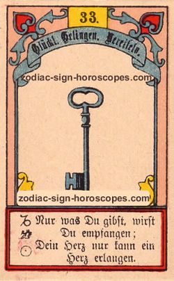 The key, monthly Sagittarius horoscope March